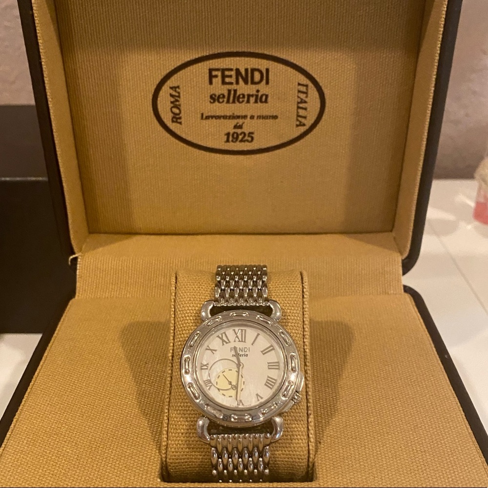 Fendi Selleria Watch with swappable wrist band